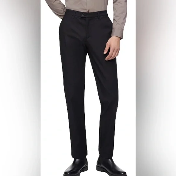 green emerald velvet dress Calvin Klein Men's Slim Fit Dress Pants | Suit Pants for Men | Stretch  Comfort Fabric, Tailored Silhouette, Wrinkle-Resistant, Ready-to-Wear